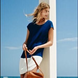 Madewell Color Block Dress XS
